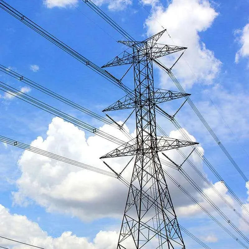 132kV గాల్వనైజ్డ్ యాంగిల్ స్టీల్ ట్రాన్స్‌మిషన్ టవర్
