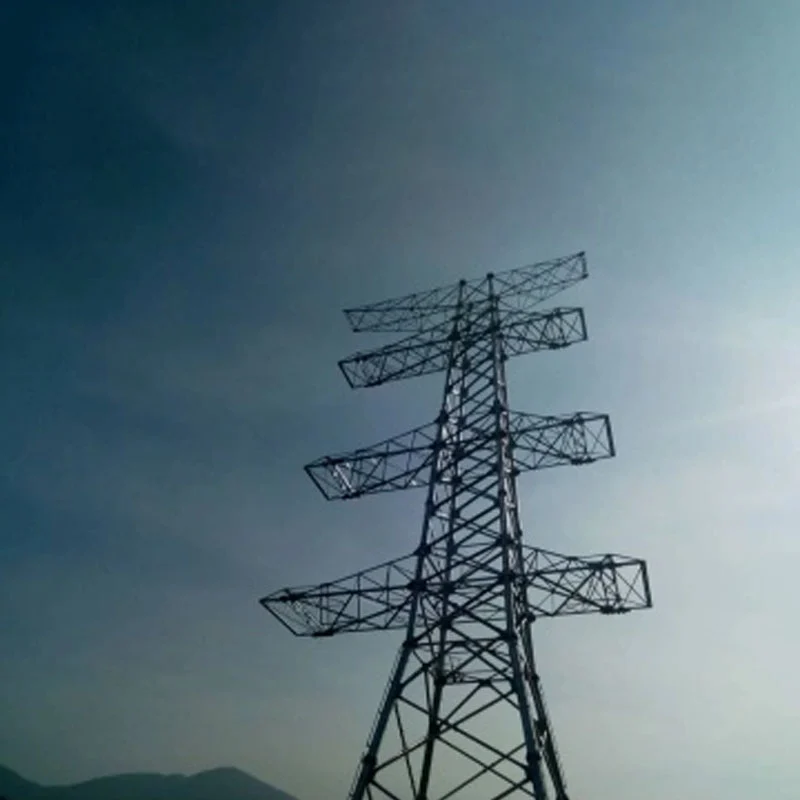 220kV డబుల్ సర్క్యూట్ లాటిస్ స్టీల్ టవర్