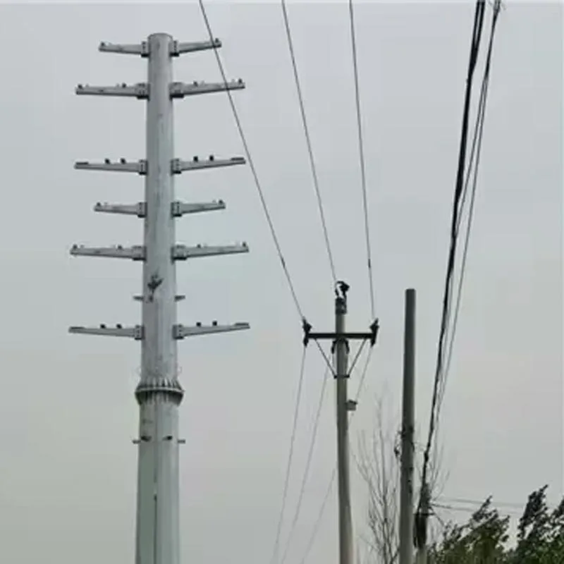 33kV Tubular Steel Distribution Pole